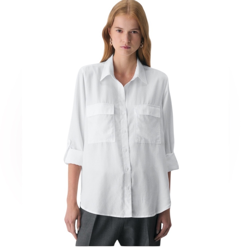 Aritzia Babaton Utility Shirt Size 2XL